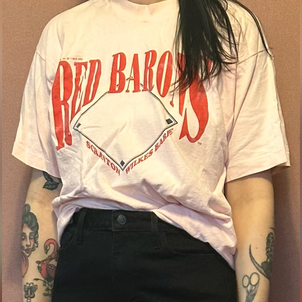 Vintage minor league baseball tee. Super soft, oversized fit.